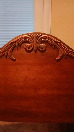 Full poster wood bed frame - full,