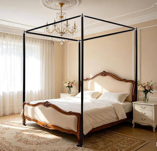 Stainless steel canopy bed - canopy,