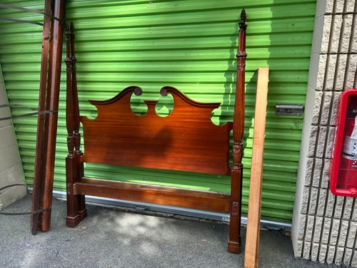 Vintage mahogany chippendale - vintage,